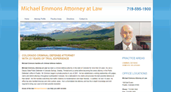 Desktop Screenshot of emmonslaw.com